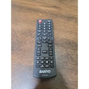 Used Original Sanyo MC42FN00 TV Remote Control